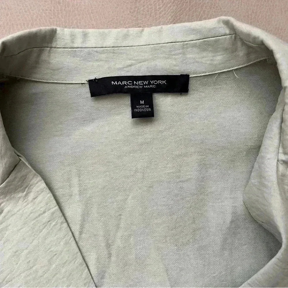 Marc New York Mint green blouse jacket size M - Picture 7 of 8